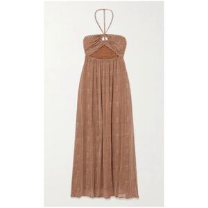 FAITHFULL THE BRAND La Costa Maxi Dress in Vadella Print Cocoa